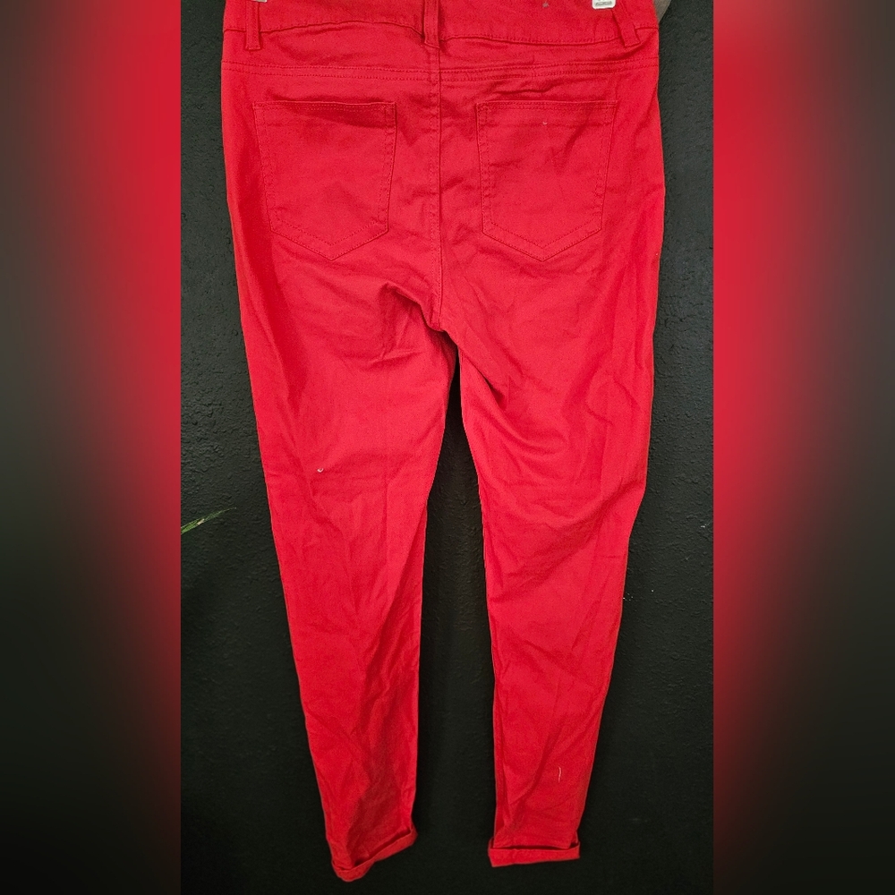 Beautiful Red High Waist Jeggings!!! - Picture 10 of 10